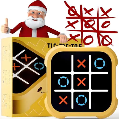 BLOOOK Tic Tac Toe Spiel,Tic Tac Toe Elektronisch,mit Quick Push Spiel,Memory Push Game (Gelb) von BLOOOK