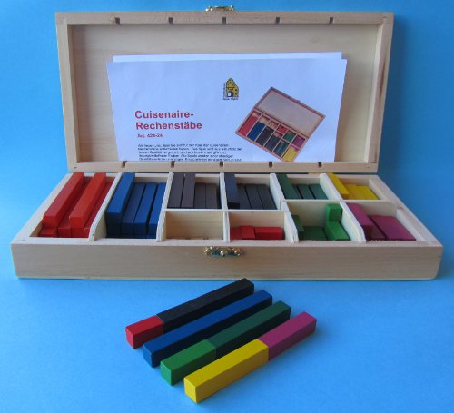 Kinder Rechenstäbchen Rechenstäbe Cuisenaire Rechnen Lernen "Top Qualität"424-24 von BLS Germany