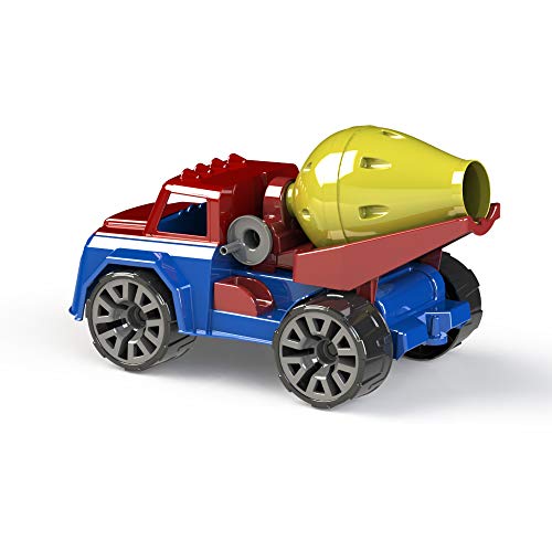 BLUESKY-45204 BLUESKY - Truck Concrete Spinning Top Box Large Model - Multicoloured - 45204-29 cm - Beach Game for Children from 18 Months von BLUE SKY