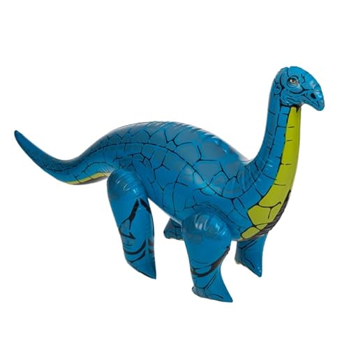 BLUECHOLON Aufblasbares Spielzeug, Dinosaurier, XL, 60 cm, verschiedene Modelle, sammelbar und pädagogisch, für den Einsatz im und im Wasser (Hin Brachiosaurus) von BLUECHOLON