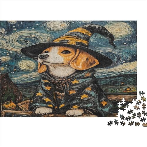 BAdlerhunde Puzzle 1000 Teile,für Erwachsene, Impossible Puzzle,farbenfrohes Legespiel,Geschicklichkeitsspiel Für Die Ganze Familie,Erwachsenenpuzzle Puzzel 1000pcs (75x50cm) von BLWZXPQMT