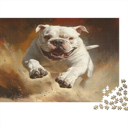 BULLHund Puzzle 1000 Teile Puzzles Für Erwachsene Lernspiel Herausforderungsspielzeug 1000-teilige Puzzlespiel Für Erwachsene Kinder Puzzel 1000pcs (75x50cm) von BLWZXPQMT