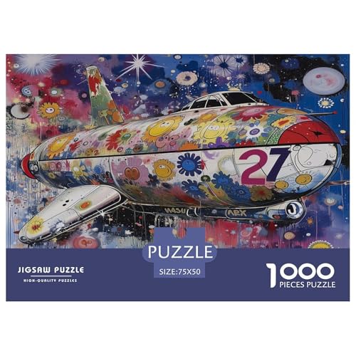 Boot 1000 Teile, Impossible Puzzle,Geschicklichkeitsspiel Für Die Ganze Familie, Erwachsenenpuzzle Ab 14 Jahren Puzzel 1000pcs (75x50cm) von BLWZXPQMT