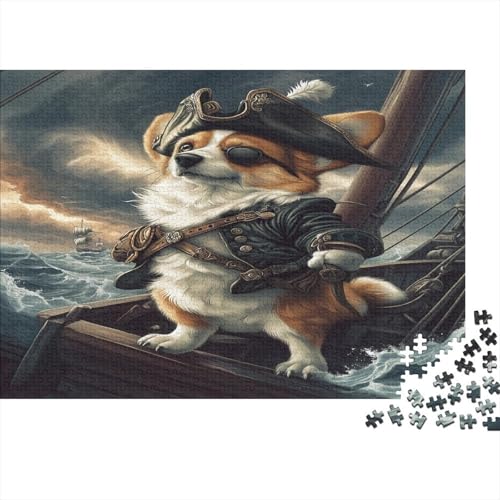 Corgi 1000 Teile, Impossible Puzzle,Geschicklichkeitsspiel Für Die Ganze Familie, Erwachsenenpuzzle Ab 14 Jahren Puzzel 1000pcs (75x50cm) von BLWZXPQMT