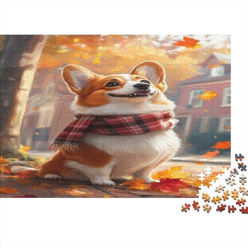 Corgi Puzzle 1000 Teile Puzzles Für Erwachsene Klassische Puzzles 1000 Teile Erwachsene Puzzlespiel Erwachsene 1000 Teile Erwachsenen Puzzlespiel Puzzel 1000pcs (75x50cm) von BLWZXPQMT