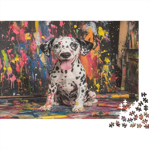 Dalmatian Puzzle 1000 Teile Puzzle Für Erwachsene Und Kinder Ab 14 Jahren,Puzzlespiel Erwachsenen Puzzlespiel Puzzel 1000pcs (75x50cm) von BLWZXPQMT