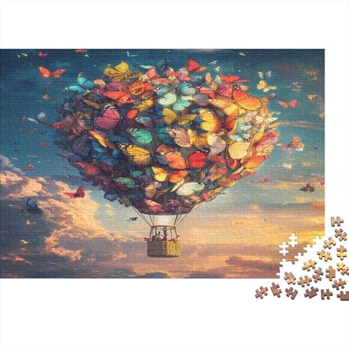 Heißluftballon Puzzle 1000 Teile Für Erwachsene Und Kinder Ab 14 Jahren Für Stressabbauer Puzzel 1000pcs (75x50cm) von BLWZXPQMT