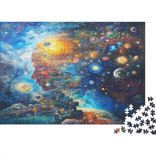 Kosmische Galaxie Puzzle 1000 Teile Erwachsener Kniffel Spaß Für Die Ganze Familie - Abwechslungsreiche 1000 Puzzleteilige Motive Puzzlespiel Erwachsene, Puzzel 1000pcs (75x50cm) von BLWZXPQMT