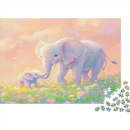 Little Elefant Puzzle 1000 Teile Puzzle Für Erwachsene Und Kinder Ab 14 Jahren Puzzel 1000pcs (75x50cm) von BLWZXPQMT