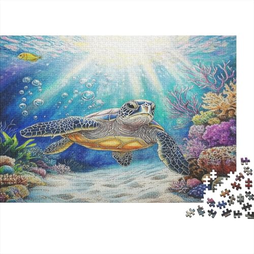 Meeresschildkröte 1000 Teile Puzzle, Puzzles Für Erwachsene, 1000 Teile Puzzlespiel Für Jugendliche & Erwachsene Puzzlespiel Puzzel 1000pcs (75x50cm) von BLWZXPQMT