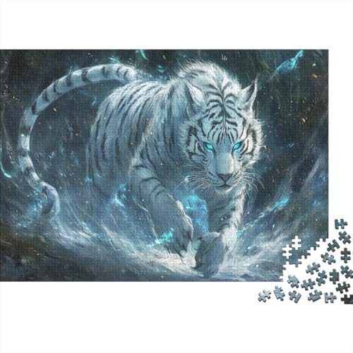 Tiger Puzzlespiel 1000 Teile Puzzle Für Erwachsene Und Kinder Ab 14 Jahren, Puzzle Erwachsenen Puzzlespi Puzzel 1000pcs (75x50cm) von BLWZXPQMT