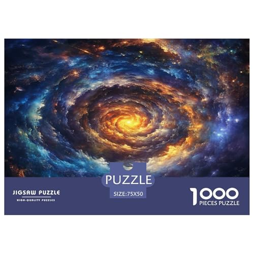 Wirbel 1000 Teile, Impossible Puzzle,Geschicklichkeitsspiel Für Die Ganze Familie, Erwachsenenpuzzle Ab 14 Jahren Puzzel 1000pcs (75x50cm) von BLWZXPQMT