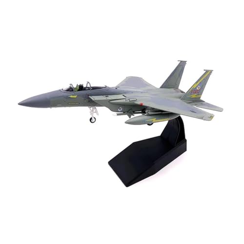 BMAONZ Kleinen Modellflugzeugen 1/100 Für Irak-Krieg F15 F-15 Strike Eagle Kampfflugzeug, Zusammengebautes Metall-Militärdruckguss-Flugzeug-Modell Miniatur Modelle von BMAONZ