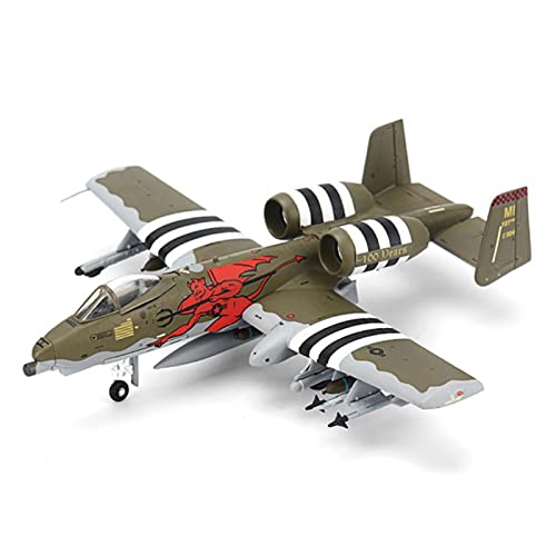 BMAONZ Kleinen Modellflugzeugen 1/144 US Air Force A-10 Thunderbolt II Angriffsflugzeug Fertiges Modell 107 Für Kampfflugzeugmodell Miniatur Modelle von BMAONZ