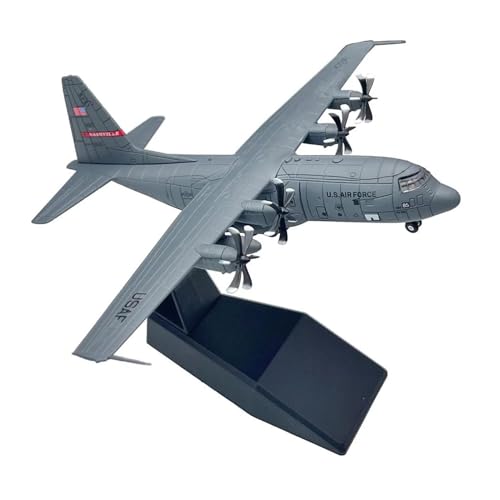 BMAONZ Kleinen Modellflugzeugen 1/200 Für Lockheed C-130 Hercules Transportflugzeug Diecast Metal Flugzeug Militärflugzeug Modell Spielzeug Miniatur Modelle von BMAONZ