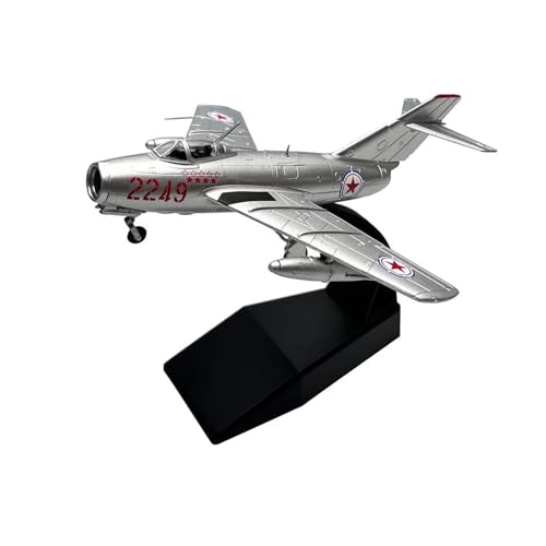 BMAONZ Kleinen Modellflugzeugen 1/72 Für Sowjetische Mikojan MiG-15 Mig15 Fagot Fighter Diecast Metal Flugzeug Flugzeug Modell Kinder Miniatur Modelle von BMAONZ