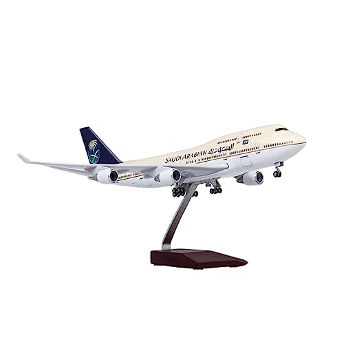 BMAONZ Kleinen Modellflugzeugen 1 150 Passend Für B747-400 Statische Harz-Druckguss-Flugzeugmodell-Sammlung Ornamente Geschenk 47 cm Miniatur Modelle von BMAONZ