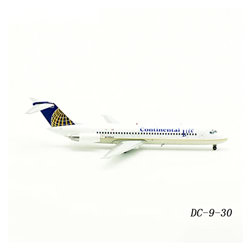 BMAONZ Kleinen Modellflugzeugen 1 200 Für DC-9-30 N18563 United Continental Aviation Flugzeugmodell Spielzeug Für Erwachsene Miniatur Modelle von BMAONZ