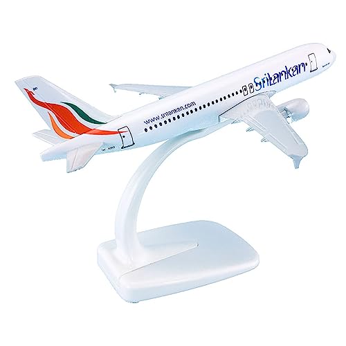 BMAONZ Kleinen Modellflugzeugen 1 235 16 cm Flugzeugmodell Flugzeuge Airbus A320-200 für srilankisches statisches Druckguss-Flugzeugmodell Miniatur Modelle von BMAONZ