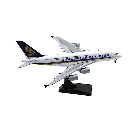 BMAONZ Kleinen Modellflugzeugen 1 400 Passend Für A380 Static Metal Diecast Alloy Finished Simulation Aircraft Model Collection Adult Gifts Miniatur Modelle von BMAONZ