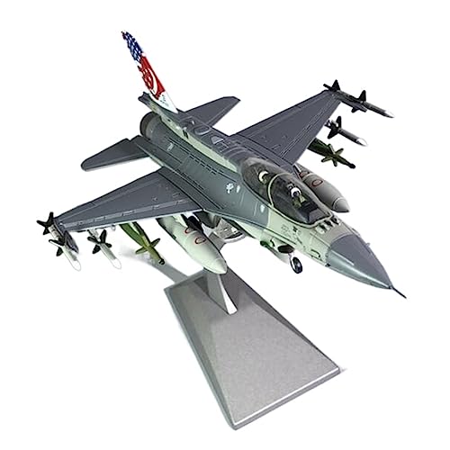 BMAONZ Kleinen Modellflugzeugen 1 72 Für F-16D Fighter Alloy Aircraft Modellsammlung Souvenir Ornamente Display Spielzeug Geschenk Miniatur Modelle von BMAONZ