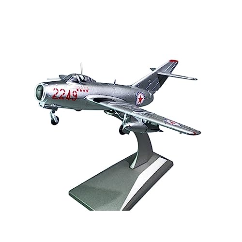 BMAONZ Kleinen Modellflugzeugen 1 72 Für Mig 15 Fighter Alloy Aircraft Model Collection Souvenir Ornaments Display Spielzeug Geschenk Miniatur Modelle von BMAONZ