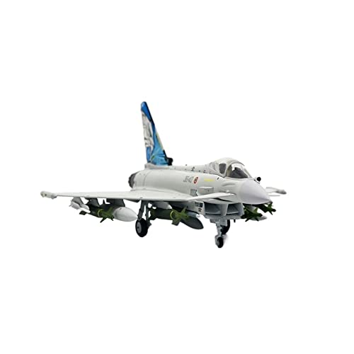 BMAONZ Kleinen Modellflugzeugen 1 72 Für Militärmodell Spielzeug EF-2000 Eurofighter Typhoon Army Air Force Druckguss Metall Flugzeugmodell Spielzeug Miniatur Modelle von BMAONZ