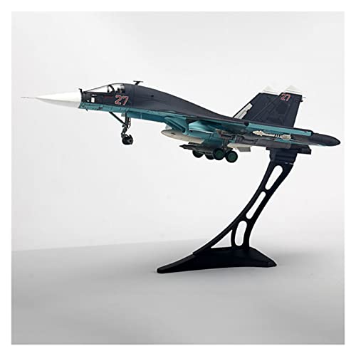 BMAONZ Kleinen Modellflugzeugen 1 72 Für SU-34 Su34 Air Force Druckgussflugzeug Kampfflugzeugmodell Spielzeug Statisches Druckgussmodell Spielzeug Miniatur Modelle(B) von BMAONZ