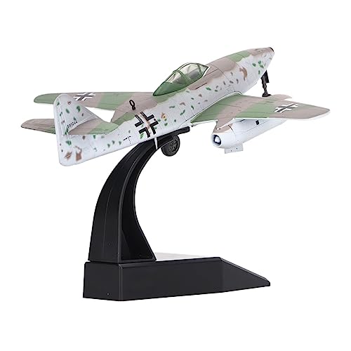 BMAONZ Kleinen Modellflugzeugen 1 72 Me 262 Für Kampfflugzeugmodell, Hoch Stimulierende Legierung, Flugzeugmodellgürtel, Simulationsflugzeugmodell Miniatur Modelle von BMAONZ