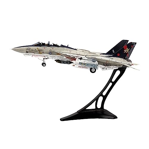 BMAONZ Kleinen Modellflugzeugen 1 72 Passend Für F-14 Static Metal Simulation Scale Alloy Aircraft Model Die-Cast Craft Decoration Collection Miniatur Modelle(B) von BMAONZ