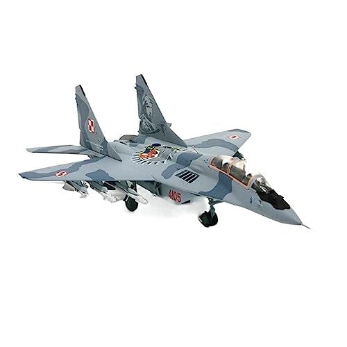 BMAONZ Kleinen Modellflugzeugen 1 72 Passend Für MiG-29UB Kämpfer Static Die Casting Alloy Simulation Scale Model Aircraft Adult Collection Miniatur Modelle von BMAONZ