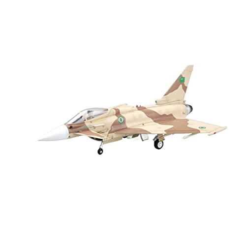 BMAONZ Kleinen Modellflugzeugen 1 72 for EF2000 Taifun Kampfmodell Spielzeug Saudi Air Force Statisches Simulationsflugzeugmodell Miniatur Modelle von BMAONZ