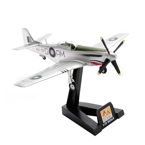 BMAONZ Kleinen Modellflugzeugen 1 72 for P-51D Mustang IV Fighter World War II Military Australian Air Force Aircraft Model Children's Toys Collection Miniatur Modelle von BMAONZ