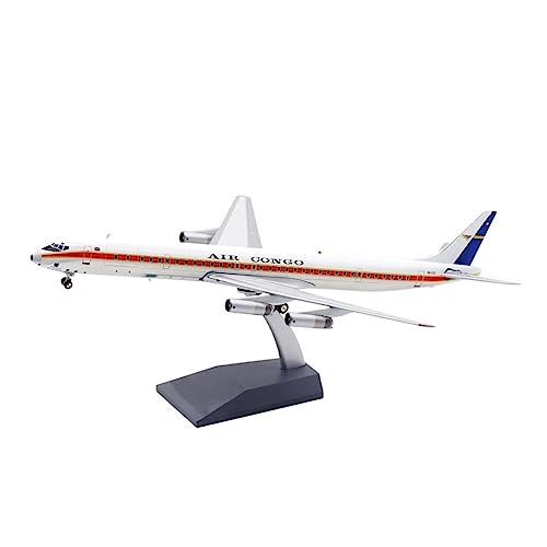 BMAONZ Kleinen Modellflugzeugen 1: 200 Passend Für DC-8-63 Static Passenger Die Cast Alloy Metal Finished Simulation Aircraft Model Collection Miniatur Modelle von BMAONZ