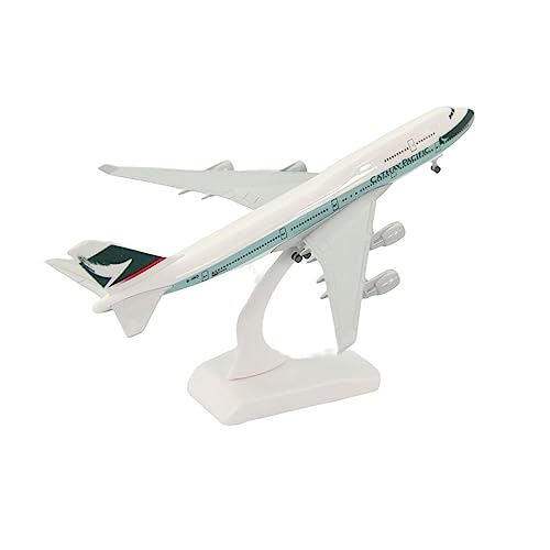 BMAONZ Kleinen Modellflugzeugen 1: 400 Für B747-400 Statisches Druckguss-Flugzeugmodell Mit Basislegierung Flugzeugflugzeug Sammlergeschenk Spielzeug Miniatur Modelle von BMAONZ