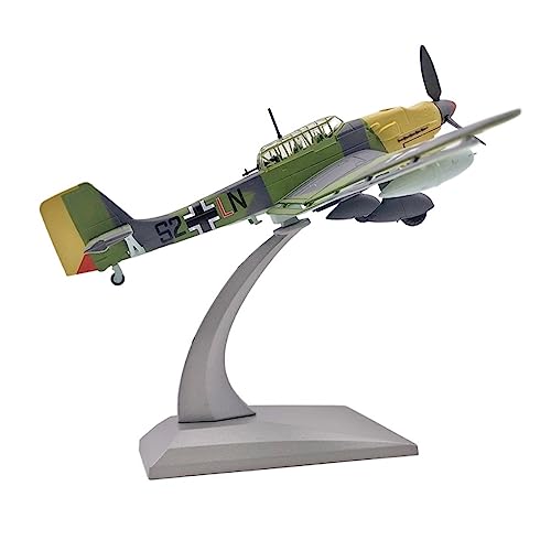 BMAONZ Kleinen Modellflugzeugen 1: 72 Für Ju87B Fighter Metalldruckgusslegierung Simulation Flugzeugmodell Fertige Ornamente Geschenke Für Erwachsene Miniatur Modelle von BMAONZ