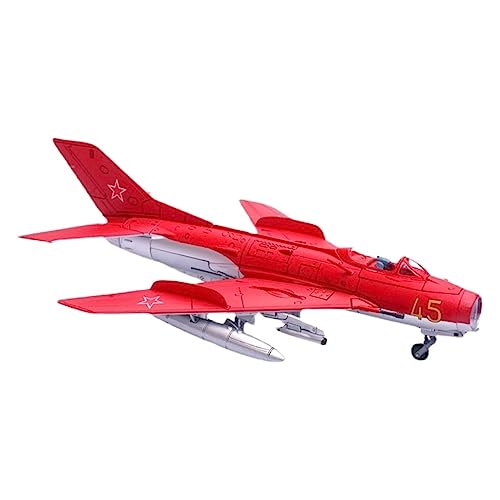 BMAONZ Kleinen Modellflugzeugen 1: 72 Passend Für MiG-19 Metallsimulationsmaßstab Legierungsflugzeugmodell Druckguss-Handwerksdekorationskollektion Miniatur Modelle von BMAONZ