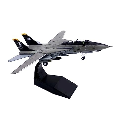 BMAONZ Kleinen Modellflugzeugen 1:100 Passend Für F14A Grumman Tomcat Fighter Navy Army Air Force Diecast Metal Plane Model Toy Miniatur Modelle von BMAONZ