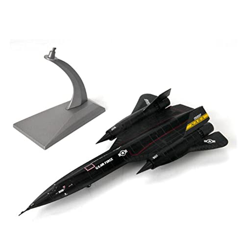 BMAONZ Kleinen Modellflugzeugen 1:144Für SR-71A Lockheed Blackbird Aircraft Alloy Modell Druckguss Spielzeug Geschenk Miniatur Modelle von BMAONZ