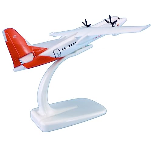 BMAONZ Kleinen Modellflugzeugen 1:180 14 cm Flugzeugmodellflugzeuge für Fokker FK50 Avianca Weißes ABS- und Legierungsflugzeugmodell Miniatur Modelle von BMAONZ