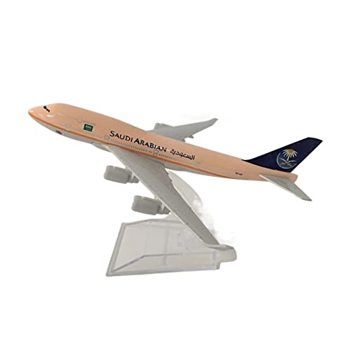 BMAONZ Kleinen Modellflugzeugen 16 cm for 747 Saudi-Arabien Metalllegierung Modellflugzeug Spielzeug Geburtstagsgeschenk Miniatur Modelle von BMAONZ