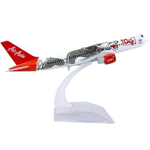 BMAONZ Kleinen Modellflugzeugen 16CM 1:400 Für A320-200 Modell Dragon Parten Mit Basis Legierung Flugzeug Flugzeug Verkehrsflugzeug Spielzeug Dekoration Miniatur Modelle von BMAONZ