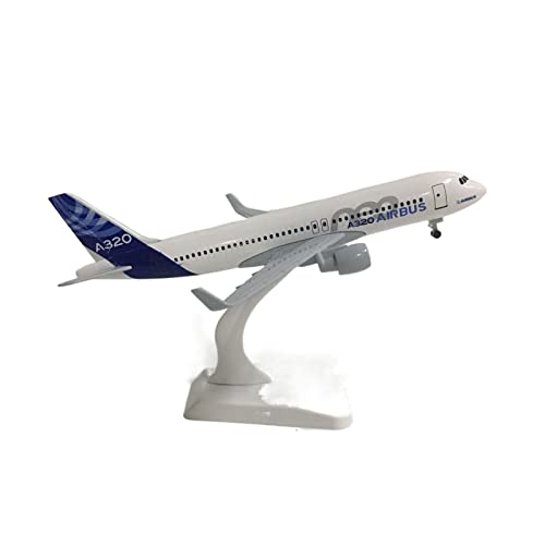 BMAONZ Kleinen Modellflugzeugen 20 cm for Originalmodell Airbus A320 1:300 Flugzeugspielzeug aus Druckgussmetall Miniatur Modelle von BMAONZ