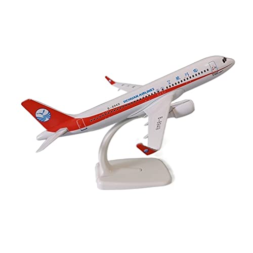 BMAONZ Kleinen Modellflugzeugen 20cm Für China Airline Sichuan Airlines Passagier 320 A320 Airline Modell Spielzeug Geschenk Miniatur Modelle von BMAONZ