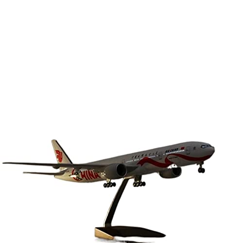 BMAONZ Kleinen Modellflugzeugen 47 cm 1/157 Für Flugzeuge 777 B777 Dreamliner Modell Druckguss-Kunstharz-Simulator Mit Leuchtenden Rädern Miniatur Modelle(with Light) von BMAONZ