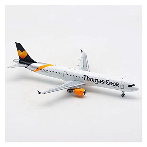 BMAONZ Kleinen Modellflugzeugen Die Cast Flugzeugmodell Spielzeug 1 200 A321 G-TCDY Für Thomas Cook Aviation Flugzeugmodell Display Miniatur Modelle von BMAONZ