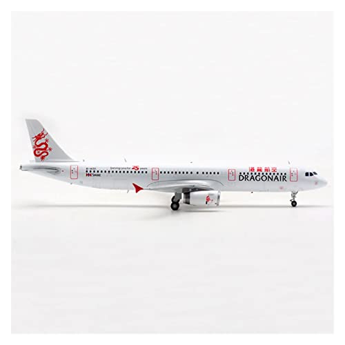 BMAONZ Kleinen Modellflugzeugen Die-Cast Flugzeugmodell Spielzeug 1 200 Passend Für A321 B-HTF Dragon Air Flugzeugmodell Dekoration Oder Geschenk Miniatur Modelle von BMAONZ