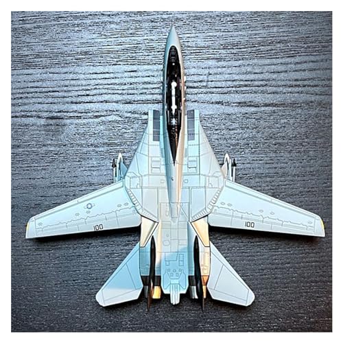 BMAONZ Kleinen Modellflugzeugen Druckguss Metall 1/100 Für USA F-14B Tomcat Fighter Metall Militär Spielzeug Flugzeug Modell Kinder Sammeln Geschenk Spielzeug Miniatur Modelle von BMAONZ