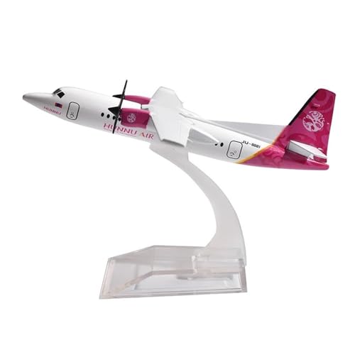 BMAONZ Kleinen Modellflugzeugen Flugzeuge Im Maßstab 1:400, 16 cm, Modellflugzeug Für ATR-600-Flugzeugmodell, Druckguss-Metallflugzeuge Miniatur Modelle(Pink) von BMAONZ