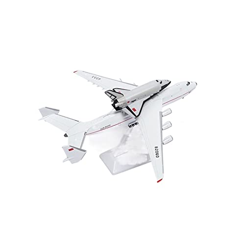 BMAONZ Kleinen Modellflugzeugen Für AN-225 AN225 Mriya Shuttle Blizzard Druckguss-ABS-Kunststoffmodell 1 400 Statisches Display Miniatur Modelle von BMAONZ